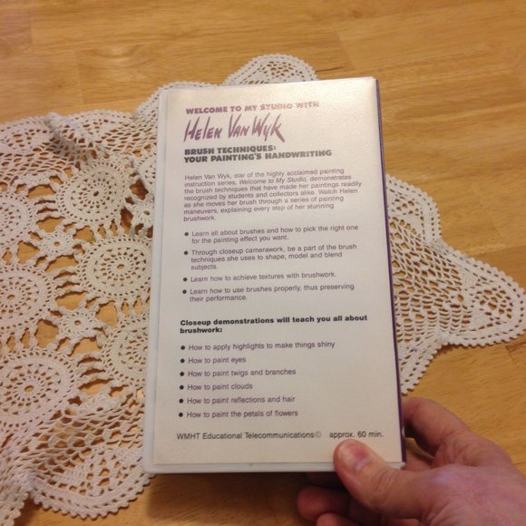 Helen Van Wyk Brush Techniques: Painting Instruction VHS - Picture 3 of 5